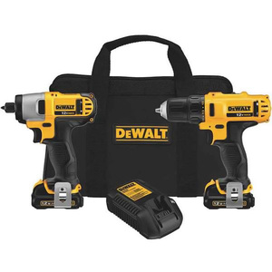 TALADRO ATORNILLADOR.710+ATORNILLADOR 815 DCK211S2  DEWALT