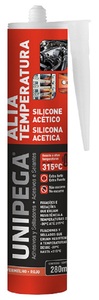 UNIPEGA ACETICO ALTA TEMPERATURA VERMELHO 280ML EXP.